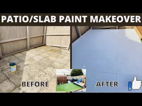 Download MP3 Painting of Patio slabs/Paving stones: DIY Before and After