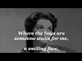 Where The Boys Are  CONNIE FRANCIS  (with lyrics)