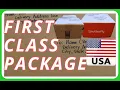 How to Ship and Mail FIRST CLASS PACKAGE THRU UNITED STATES POST OFFICE DOMESTIC ONLY 2020
