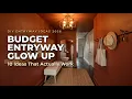DIY Budget Entryway Ideas That Instantly Elevate Your Home in 2026