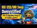 RBI s USD-INR Swap Liquidity Boost or Dollar Game -