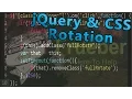 Coding For The Web jQuery CSS Rotation