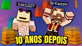 JOGUEI PULINHO NO MINECRAFT COM SIRKAZZIO DEPOIS DE 10 ANOS