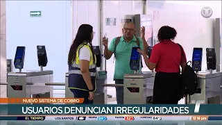 Usuarios dicen que persisten afectaciones con el nuevo sistema de cobro del Metro de Panamá