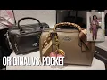 Original Rowan vs Pocket Rowan Coach Bag Comparison