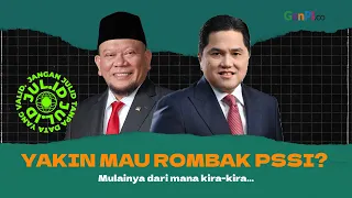 La Nyalla Vs Erick Thohir Maju Ketum PSSI, Level Lokal Lawan Internasional 