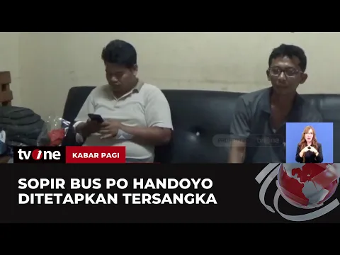 Sopir Bus PO Handoyo Ditetapkan sebagai Tersangka usai Kecelakaan di Tol Cipali