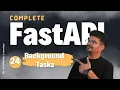 Background Tasks in FastAPI - Run Your Heavy Tasks in Background Send Email In BG