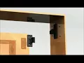 Clip Panel Connector Push Fit Black PC Material