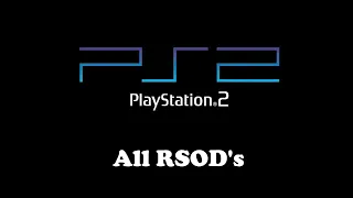 playstation 2 all rsods red screen of deaths variations u0026 languages
