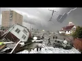 Download Lagu Chaos in Canada vandaag! Zware hagelstorm veegt huizen en auto's weg in Edmonton, Alberta