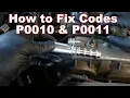2013-2016 Chevy Malibu Fix Codes P0010 P0011 Cam Position Actuator VVT Solenoid Replacement
