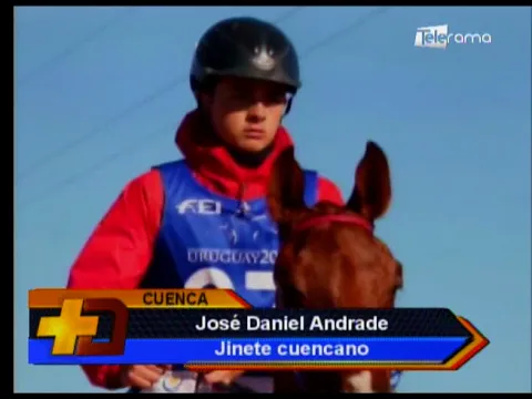 Jinete José Andrade participará en juegos mundiales ecuestres