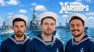 TRES MARINEROS en WORLD OF WARSHIPS