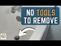 How to Remove a Tub Drain Stopper - No Tools Needed