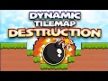 Dynamic Tilemap Terrain Destruction in Unity