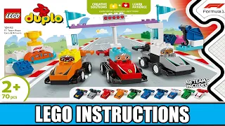 LEGO Instructions - Duplo - 10445 - F1 Team Racing Cars & Drivers - Formula 1