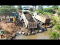 Download Lagu Cheerful A Starting Project! Skilled land Filling Low surface Use Shantui Dozer Mastery \u0026 25ton Dump