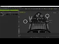 iClone Python - Diffuse Material Changes emulating step curves