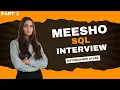 Meesho - Business Analyst Interview