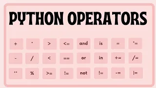 Mastering Python Operators Beginner s Guide to Arithmetic Exponentiation Modulo Python Tutorial