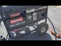 Black Max 7000W Generator Repair Motor Snorkel Tri-Fuel Conversion