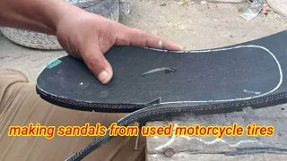 Download making sandals from used motorcycle tires MP3