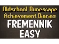 Fremennik Easy Achievement Diary Guide Oldschool Runescape