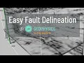 Easy Fault Delineation in Geophysics by SeisWare