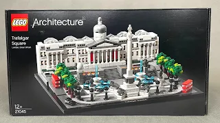 LEGO ARCHITECTURE 21045 | TRAFALGAR SQUARE | RECENZJA