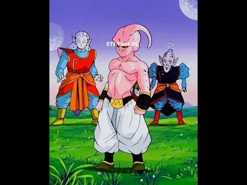 Majin Buu Senses Goku & Vegeta | Dragon Ball Z #shorts