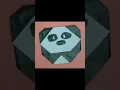 Day 2 of Summer Activity-Origami Craft -Create an Adorable Easy Panda from an A4 Sheet in Minutes