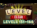 Word Collect Levels 151 - 166 Answers
