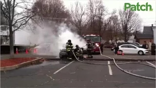Car Fire in Enfield CT