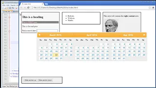 27 jQuery Tutorial for Beginners 27 Datepicker options Computer Monk