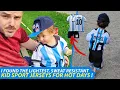 Meet Mini Messi Sweatproof Kid Soccer Jerseys Messi Ronaldo Vini Jr Bellingham