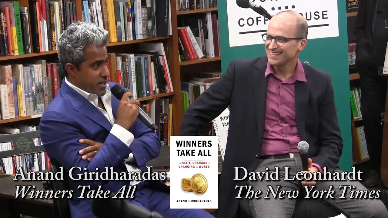 Anand Giridharadas, "Winners Take All"