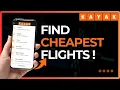 How To Find Cheapest Flight on Kayak