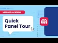 Menuviel Control Panel - Quick Tour