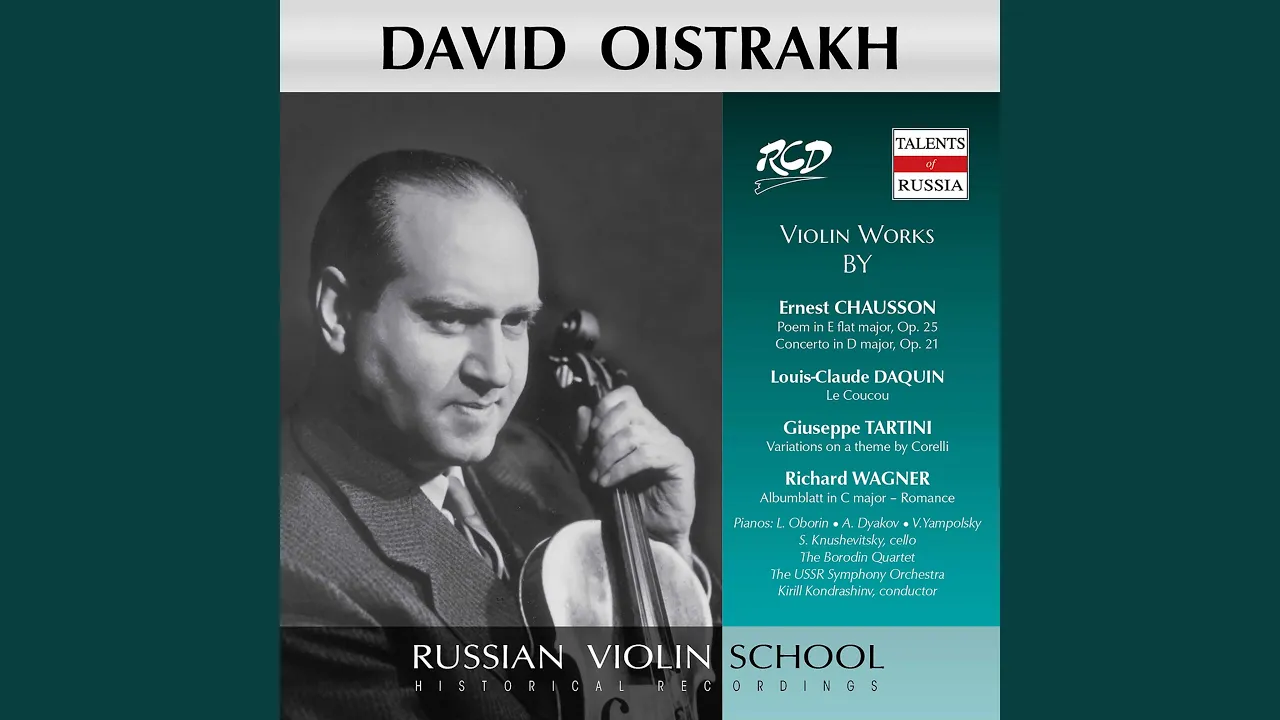 Concert for Violin, Piano & String Quartet in D Major, Op. 21: III. Grave (Live) Concert for Violin, Piano & String Quartet in D Major, Op. 21: III. Grave (Live)