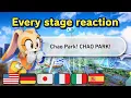 Sonic Racing CrossWorlds All stage reactions Multi-language clean