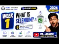 What is Selenium Selenium with Python Full Course 2026 Beginner to Advanced Interview Prep