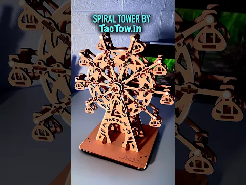 The Most Satisfying Wooden Build ⚙️
