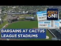 How to find bargains at some Cactus League stadiums during spring training