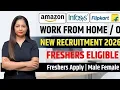 Amazon Recruitment 2026 Infosys Recruitment 2026 Flipkart Recruitment 2026 Apply Now Aug 2026