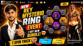 SPENDING 200000 DIAMONDS IN NEW RING EVENT💎NEW REY MYSTERIO EVENT COMPLETE💯 #freefire 