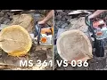Stihl 361 vs Stihl 036 60cc Face-Off