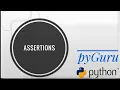 pyBasics 68 Assertions Assert statement pyGuru