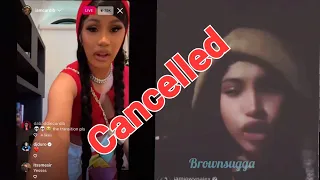 cardi b live going in on fans talking about her klds u0026 shuts down twitter i said what i said 