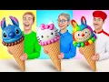 Download Lagu Tantangan Masakanku vs Nenek | Pertarungan Memasak Gila oleh Bubba DO Challenge